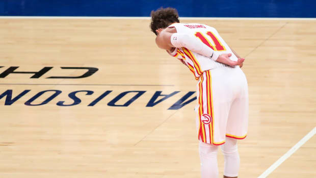 Trae Young and the Atlanta Hawks return to Madison Square Garden to play the New York Knicks on Christmas Day 2021.